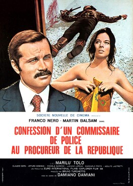 Affiche du film Confession D'Un Commissaire De Police Au Procureur De La République