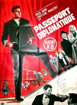 Couverture de Passeport Diplomatique Agent K8