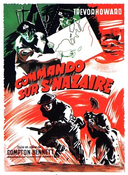 Affiche du film Commando Sur St-Nazaire