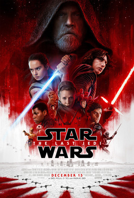 Affiche du film Star Wars, Episode VIII : Les derniers Jedi