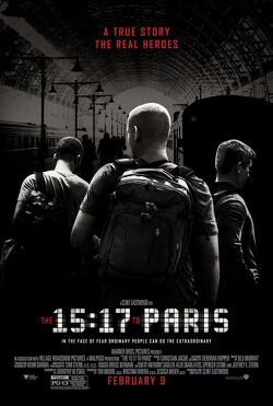 Couverture de Le 15h17 pour Paris