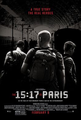 Affiche du film Le 15h17 pour Paris