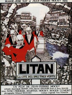 Couverture de Litan : La Cité des spectres verts