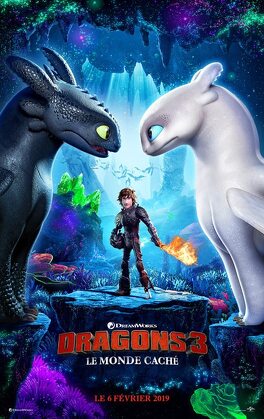 Affiche du film Dragons 3 : Le monde caché