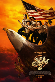 Affiche du film Super Troopers 2
