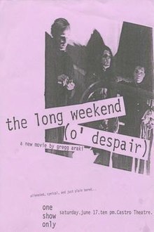 Affiche du film The Long Weekend (O'Despair)