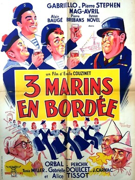 Affiche du film 3 Marins En Bordée