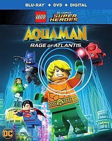 Affiche du film Lego DC Comics Super heroes Aquaman