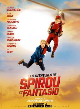 Affiche du film Les Aventures de Spirou et Fantasio