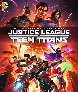 Affiche du film La ligue des Justiciers vs Teen Titans