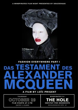 Affiche du film Le Testament d'Alexander McQueen