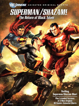 Affiche du film Superman/Shazam! : The Return of Black Adam