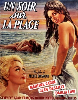Affiche du film Un soir sur la plage