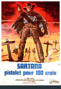 Couverture de Sartana, Pistolet pour 100 Croix