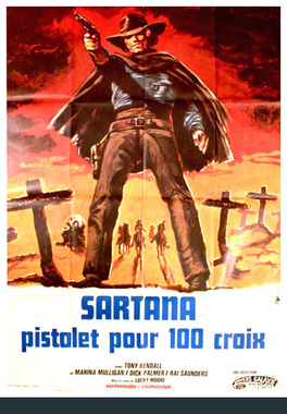 Affiche du film Sartana, Pistolet pour 100 Croix