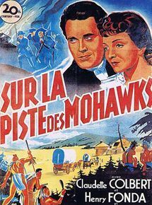Affiche du film Sur la piste des Mohawks