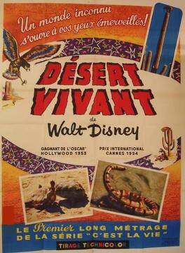 Affiche du film Le désert vivant