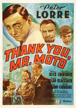 Affiche du film Le serment de Mr. Moto