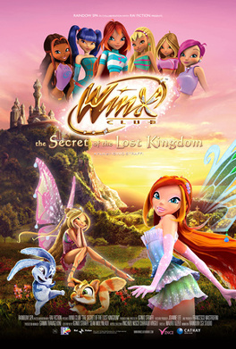 Affiche du film Les Winx, Le secret du royaume perdu