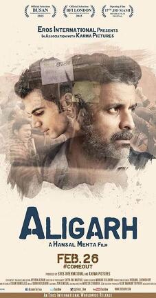 Affiche du film Aligarh