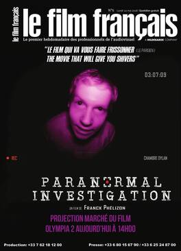 Affiche du film Paranormal investigation