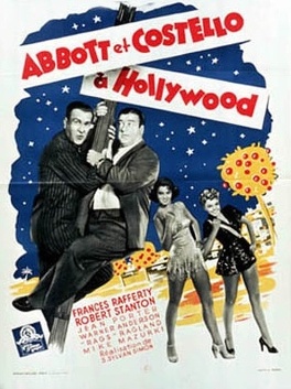 Affiche du film Abbott et Costello à Hollywood