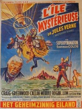 Affiche du film L'Île mystérieuse