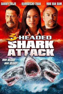 Affiche du film 3-Headed Shark Attack