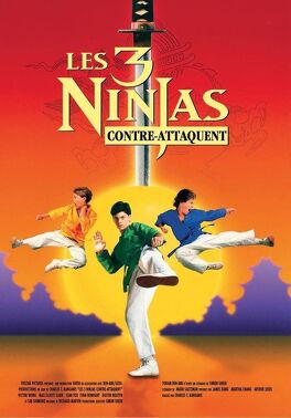 Affiche du film Les 3 ninjas contre-attaquent