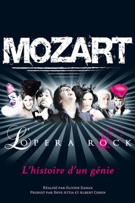 Affiche du film Mozart, l'opéra rock