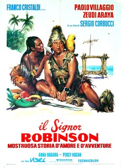 Couverture de Il signor Robinson, mostruosa storia d'amore e d'avventure