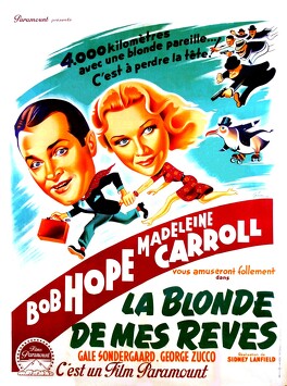 Affiche du film La Blonde de mes Rêves