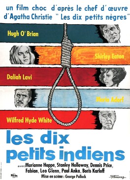 Affiche du film Les Dix Petits Indiens