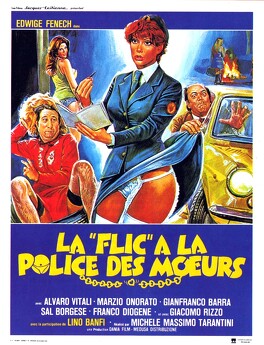 Affiche du film La Flic à la Police des Moeurs