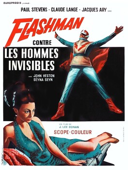 Affiche du film Flashman Contre les Hommes Invisibles