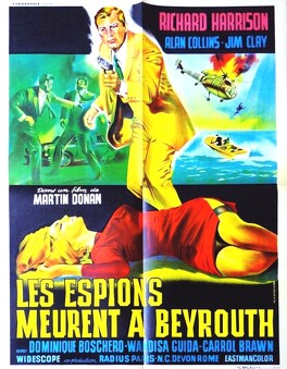 Affiche du film Les Espions Meurent à Beyrouth