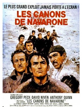 Affiche du film Les canons de Navarone