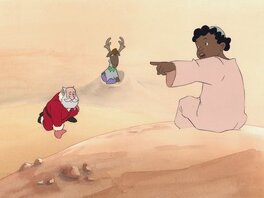 Affiche du film Le Père Noël et les Enfants du désert