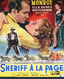 Affiche du film Un shérif à la page