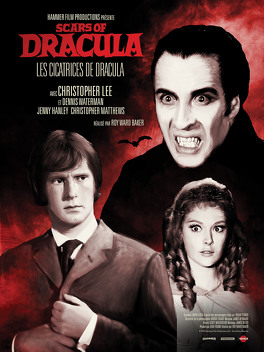Affiche du film Les cicatrices de Dracula