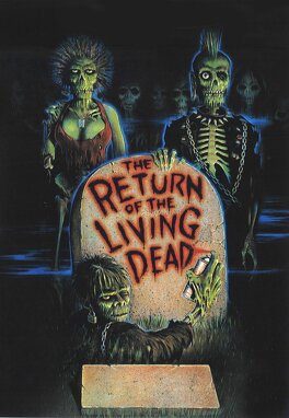 Affiche du film Le retour des morts vivants