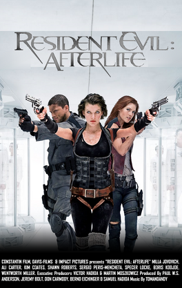 Affiche du film Resident Evil, Épisode 4 : Afterlife