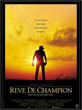 Affiche du film Rêve de champion