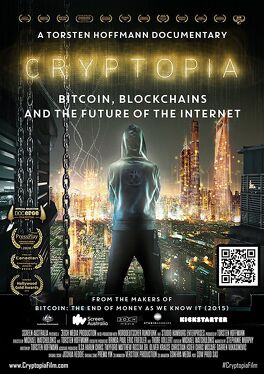 Affiche du film Cryptopia : Bitcoin, Blockchains & the Future of the Internet