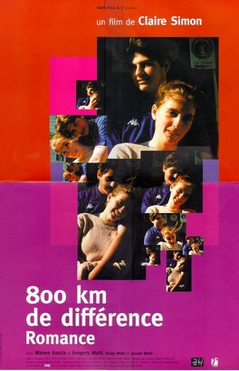 Affiche du film 800 km de différence - Romance