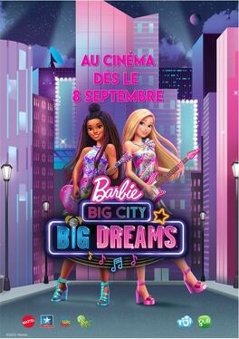 Affiche du film Barbie : grandes villes, grands rêves