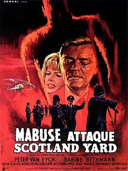 Affiche du film Mabuse Attaque Scotland Yard