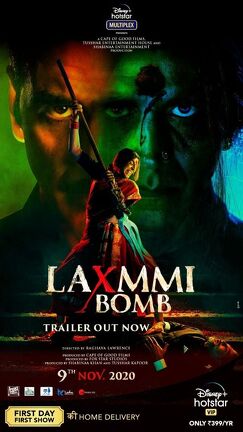 Affiche du film Laxmii Bomb