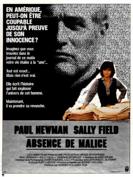Affiche du film Absence de Malice