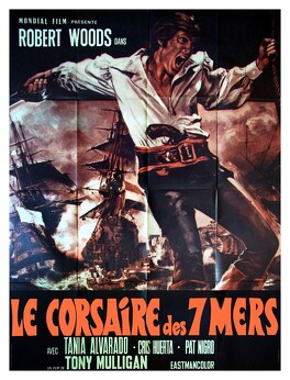 Affiche du film Le corsaire des 7 mers